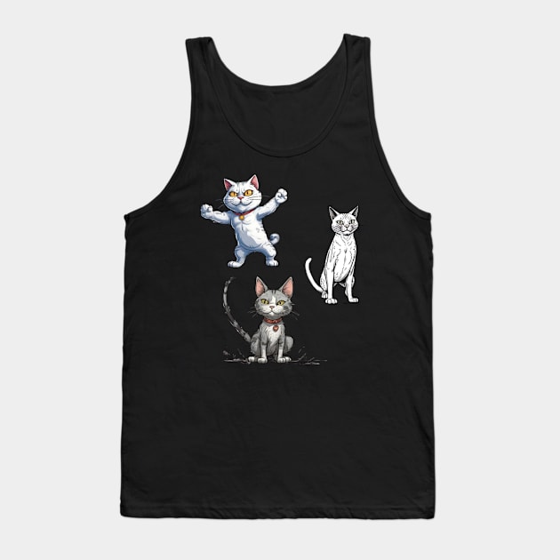 Strong independent cats Tank Top by Tee Shop